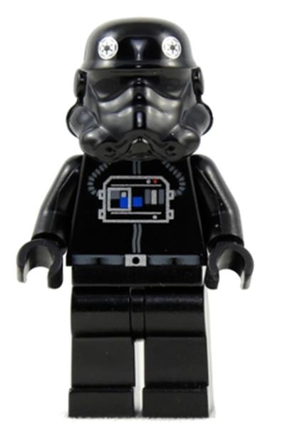 TIE Interceptor Pilot Minifigure - sw0035b