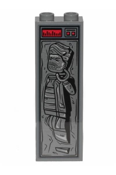 Human in Carbonite Minifigure - sw1122s
