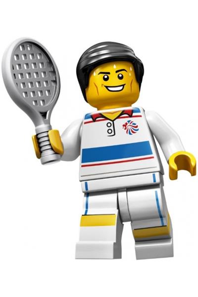 Tactical Tennis Player Minifigure - tgb005
