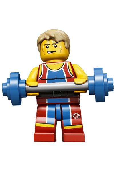 Wondrous Weightlifter Minifigure - tgb007