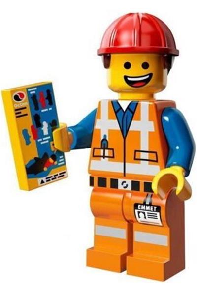 Hard Hat Emmet Minifigure - tlm003