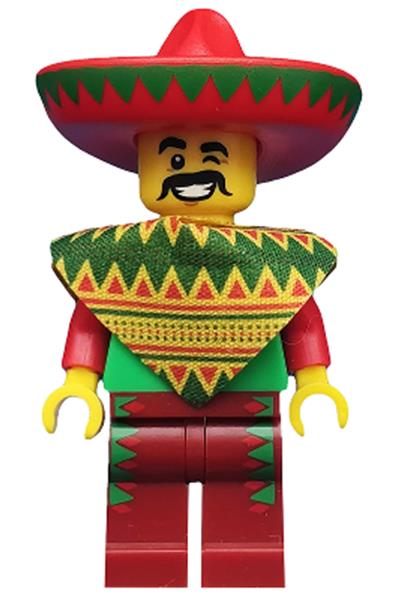 Taco Tuesday Guy Minifigure - tlm012