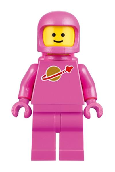 Classic Spaceman Pink Minifigure - tlm108