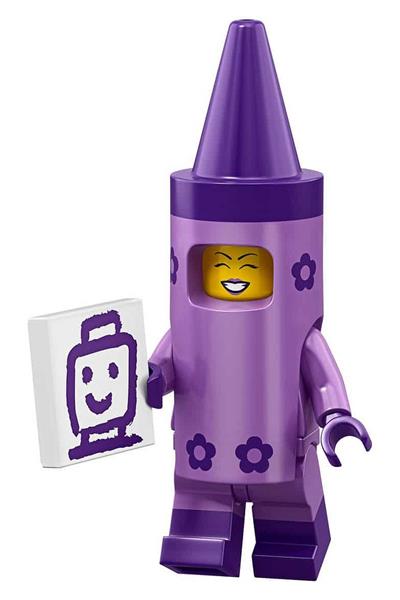Crayon Girl Minifigure - tlm152