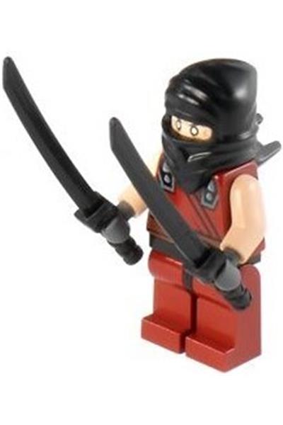 Dark Ninja Minifigure - tnt010
