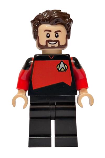 LEGO Commander William Riker Minifigure trek003 | BrickEconomy