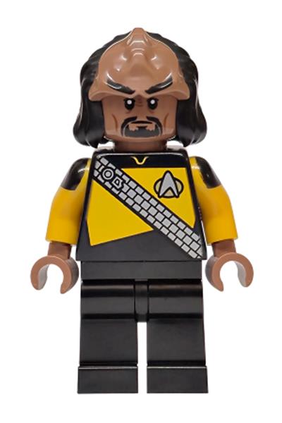 Lieutenant Worf Minifigure - trek008