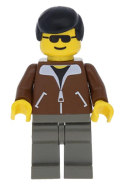 Male Passenger in Brown Jacket - trn019
