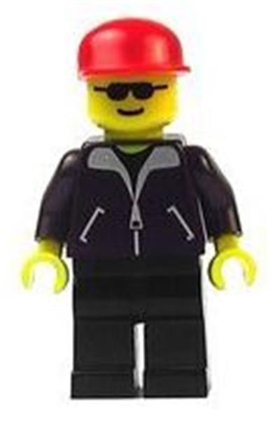 Male Train Passenger Minifigure - trn021