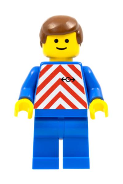 Red & White Stripes Minifigure - trn047