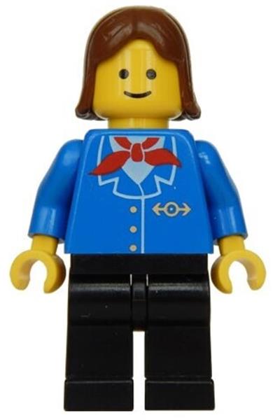 Railway Employee Minifigure - trn064