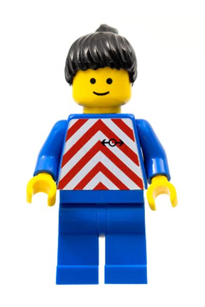 Red & White Stripes Minifigure - trn071