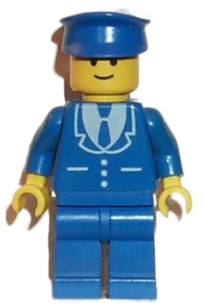 Male in Blue Suit Minifigure - trn100