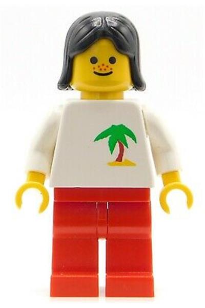 Girl with Palm Tree Shirt - twn039
