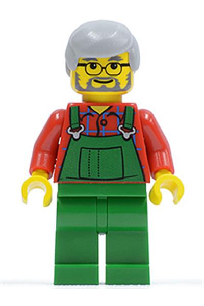 Farmer in Overalls Minifigure - twn055