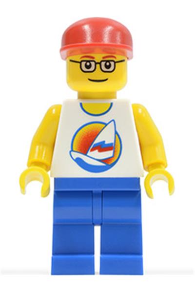 Male with Surfboard Shirt - twn070