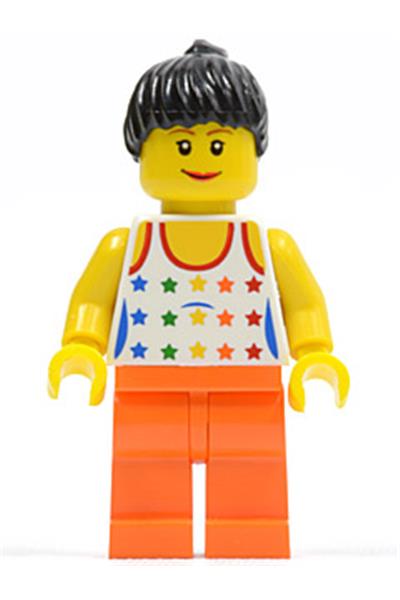 Female with Rainbow Stars - twn114