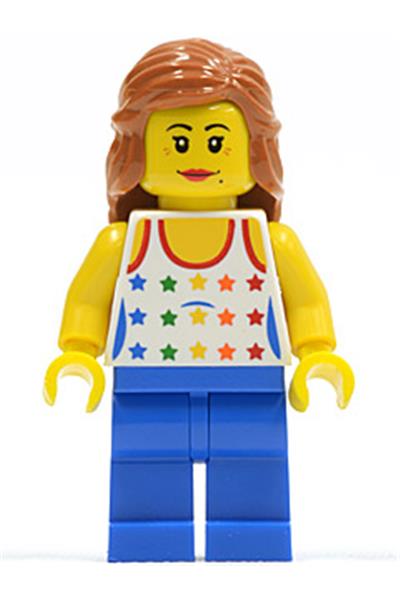 Female with Rainbow Stars - twn129
