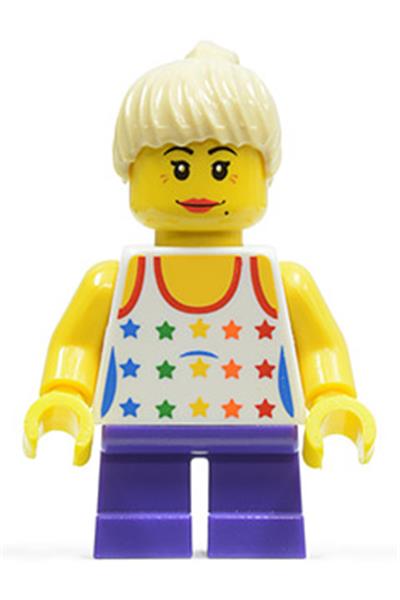 Female with Rainbow Stars - twn130