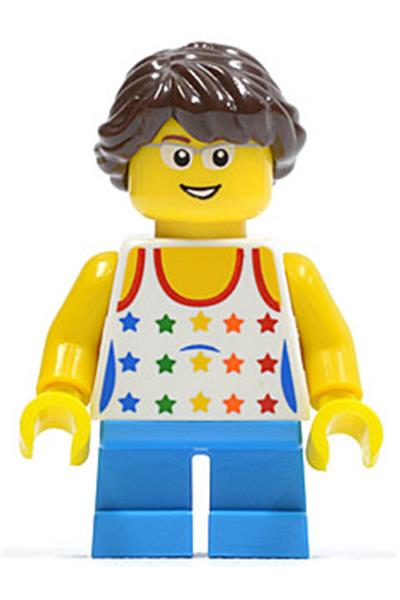 Female with Rainbow Stars - twn204a