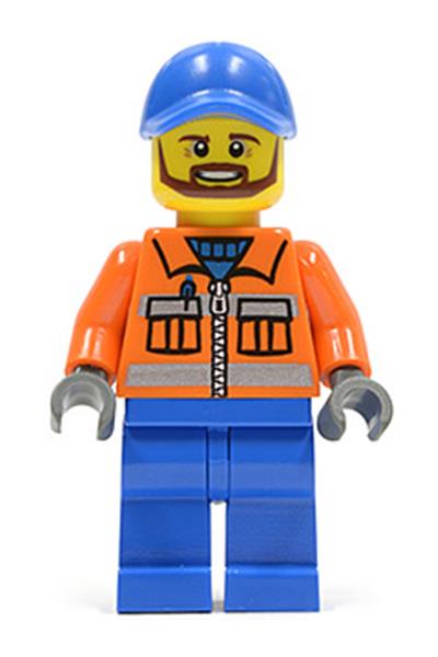 Sanitation Worker Minifigure - twn231