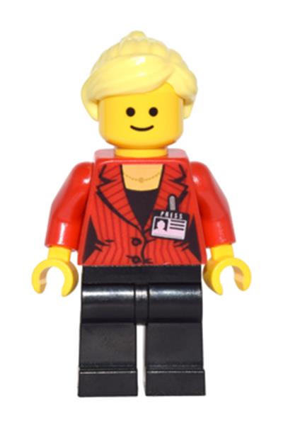 Press Reporter Woman Minifigure - twn259