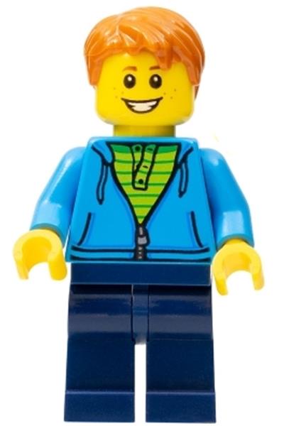 Boy in Hoodie Minifigure - twn287