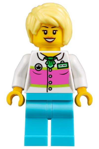 Cotton Candy Vendor Minifigure - twn320