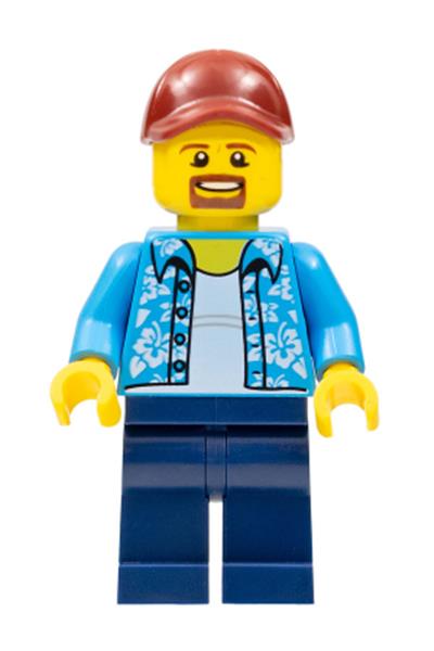 Man with Hawaiian Shirt Minifigure - twn369