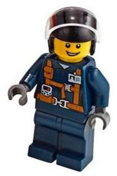 Helicopter Pilot Minifigure - twn375