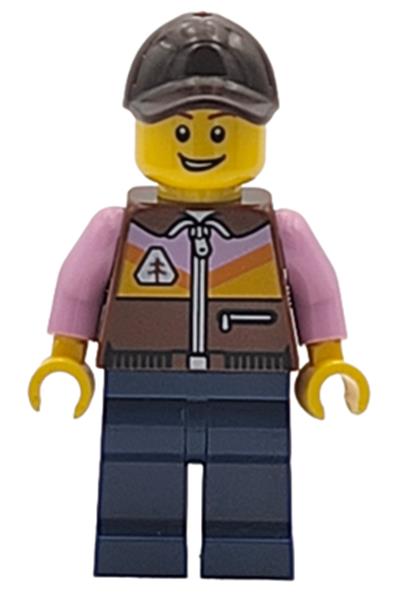 Airplane Passenger Minifigure - twn557