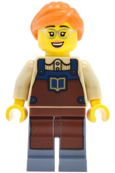 Book Nook Owner Minifigure - twn559