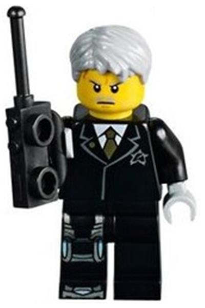 Agent Solomon Blaze Minifigure - uagt010