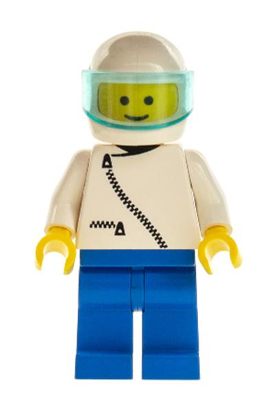 Male Pilot with Helmet Minifigure - zip027