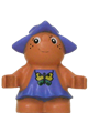 Jangle Bluebell Duplo figure from Little Forest Friends series in a medium violet dress with a butterfly - 31234pb01