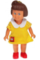 Duplo Figure Doll, Lisa Large, without Clothes - 31310pb02