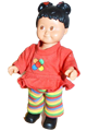Duplo Figure Doll, Sarah Large, without Clothes - 31310pb04