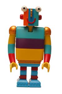 Duplo Figure Little Robots, Stripy 4203