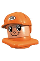 Primo Truck driver minifigure with a helmet - 45219c03