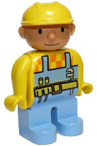 Duplo Figure, Male, Bob the Builder 4555pb030