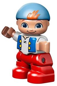 Duplo Figure Lego Ville, Never Land Pirates, Cubby 47205pb027