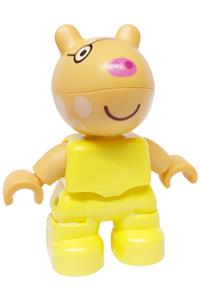 Duplo Pedro Pony - Lego Ville Duplo figure Pedro Pony from Peppa Pig - 47205pb117