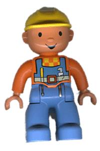 Duplo Figure Lego Ville, Male, Bob the Builder 47394pb029