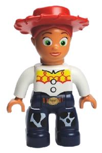 Duplo Figure Lego Ville, Female, Jessie 47394pb129