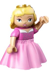 Duplo Sleeping Beauty - A Duplo figure Sleeping Beauty from Disney Princess Lego Ville - 47394pb147
