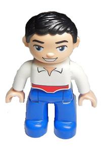 Duplo Prince Eric - Duplo Figure Lego Ville, Disney Princess, Prince Eric - 47394pb155