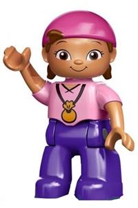Duplo Izzy - Duplo Figure Lego Ville, Never Land Pirates, Izzy - 47394pb163