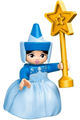 Duplo Figure Lego Ville, Disney Princess, Fairy Godmother - 47394pb172