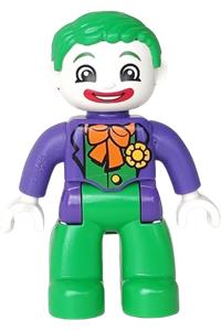 Duplo The Joker - Lego Ville Duplo figure of The Joker - 47394pb189