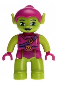 Duplo Figure Lego Ville, Green Goblin 47394pb193